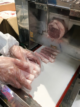 刨肉片