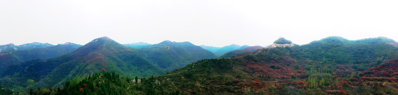 鞏義長壽山全景 高清無噪