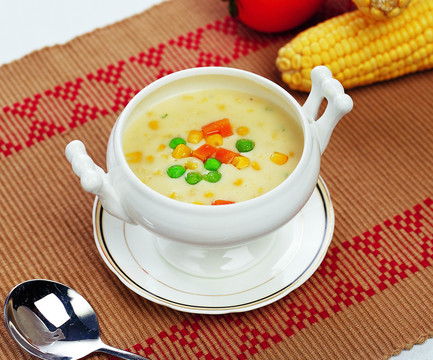 雞肉玉米濃湯
