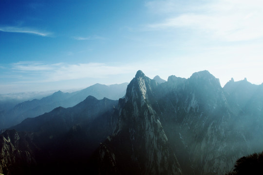 華山東峰風(fēng)光