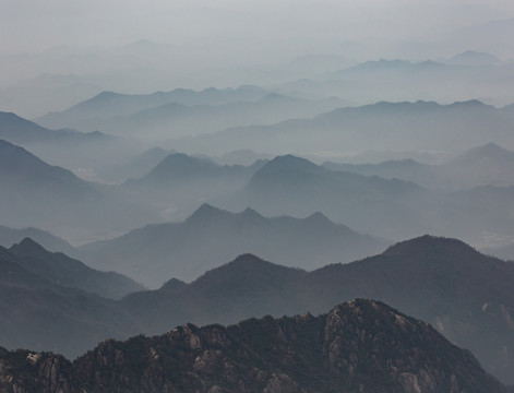 黃山 迎客松 安徽 風(fēng)景 旅游