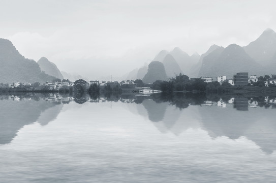 水墨山水