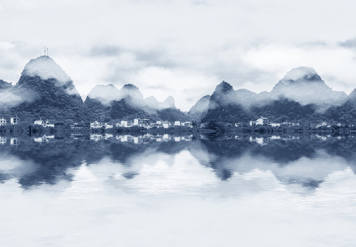 水墨山水