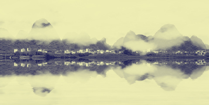 水墨山水