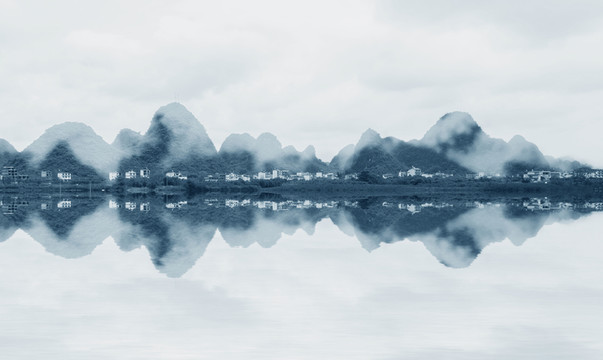 水墨山水