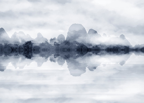 水墨山水