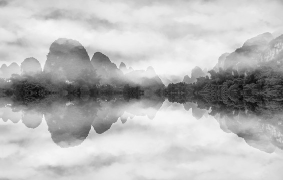 水墨山水