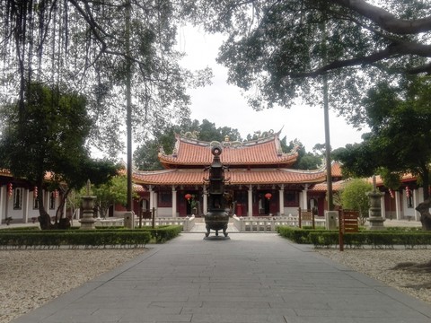 寺廟庭院