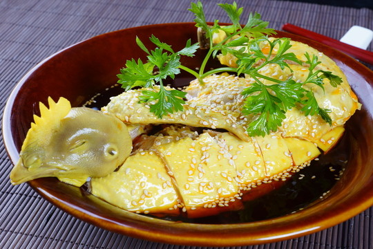 油燜雞