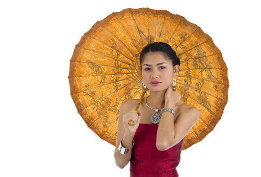 傳統(tǒng)中的亞洲女孩