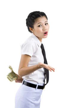 女人藏錢