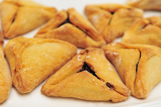 普珥節(jié)的猶太糕點hamantashen