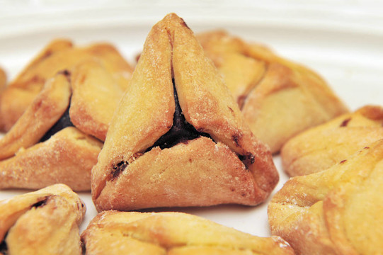 普珥節(jié)的猶太糕點hamantashen