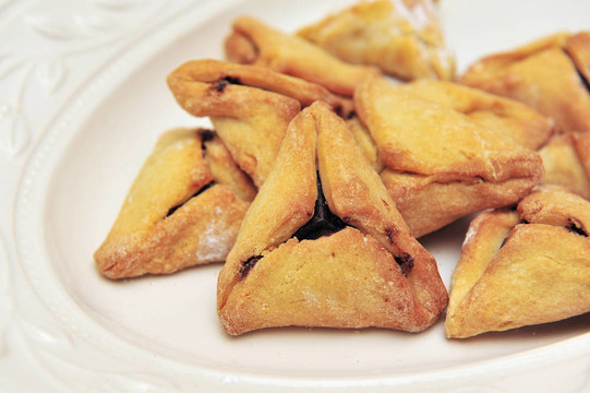 普珥節(jié)的猶太糕點(diǎn)hamantashen