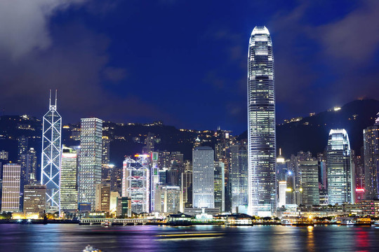 香港的夜晚