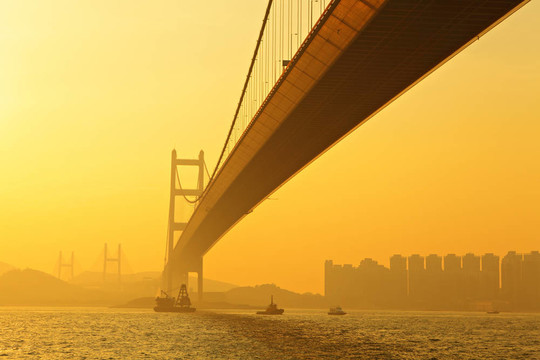日落青馬大橋