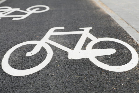 自行車道路標志