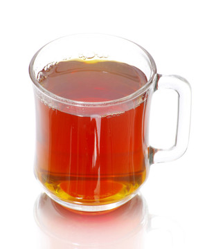 在一杯茶
