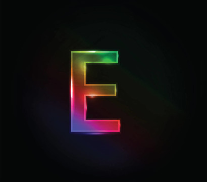 彩色字母