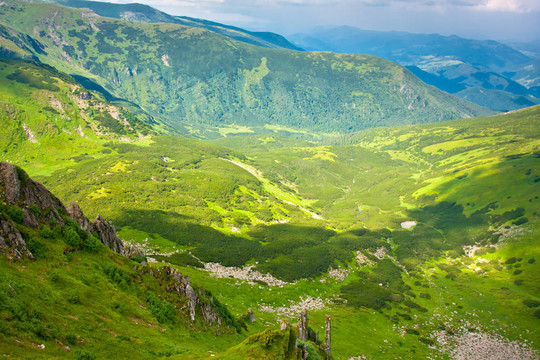美麗的高山景觀