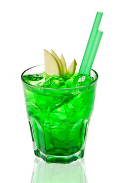 綠色的雞尾酒