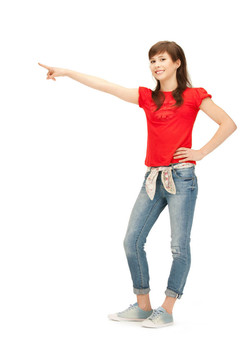快樂(lè)無(wú)憂無(wú)慮的少女