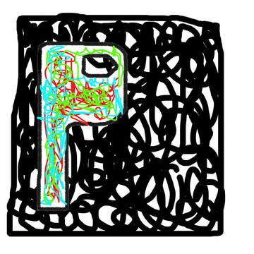 字母P.