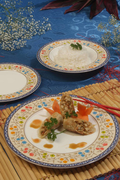 雞卷飯