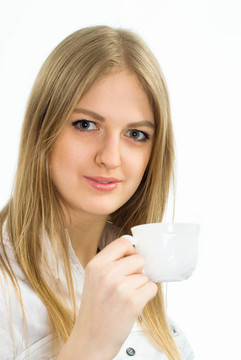 好女孩白杯