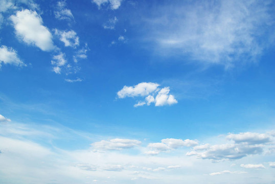 藍(lán)色的天空