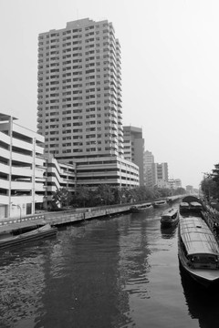 Saen Saeb在泰國運河