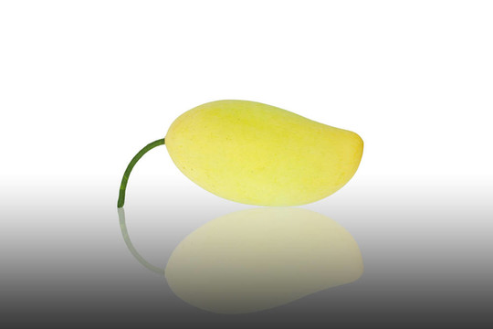 塑料黃色芒果倒影泰國