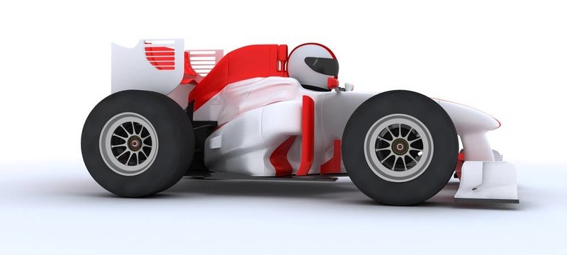 男子與賽車