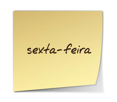 星期五在Portuguese
