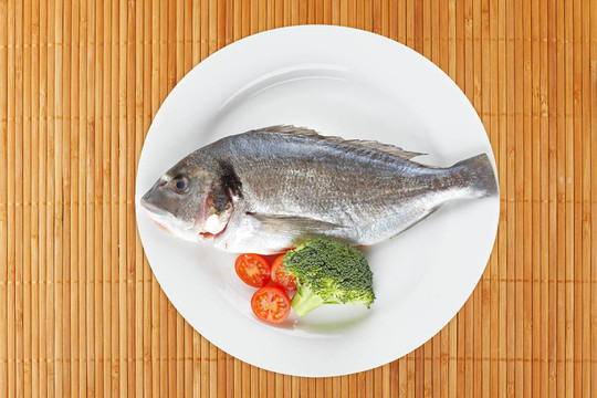 新鮮的魚