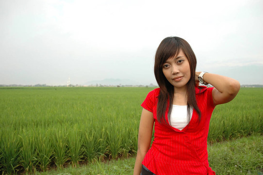 年輕的女人