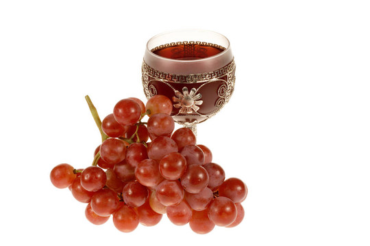 葡萄酒和葡萄