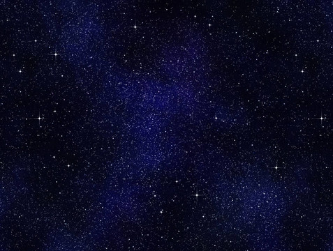太空中的星星或夜空