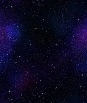 太空中的星星或夜空