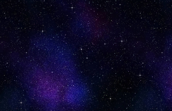 太空中的星星或夜空