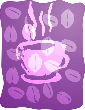 咖啡杯插圖