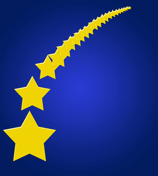 希望在流星