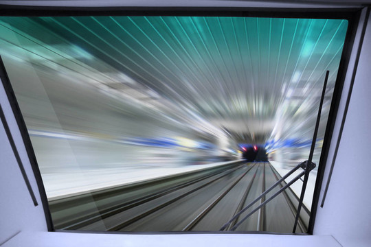 火車艙視野