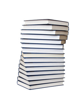 堆書