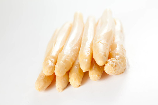 許多美味的白蘆筍