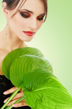 美麗少婦肖像