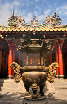 東方傳統(tǒng)的寺廟