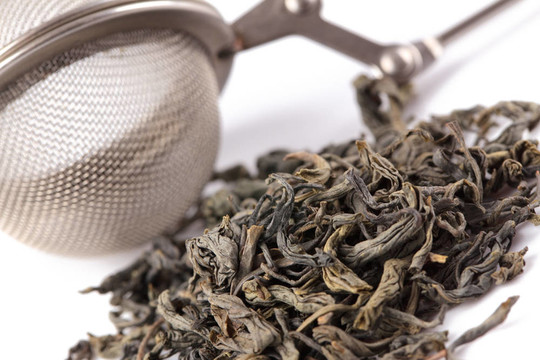 綠茶和茶濾網(wǎng)