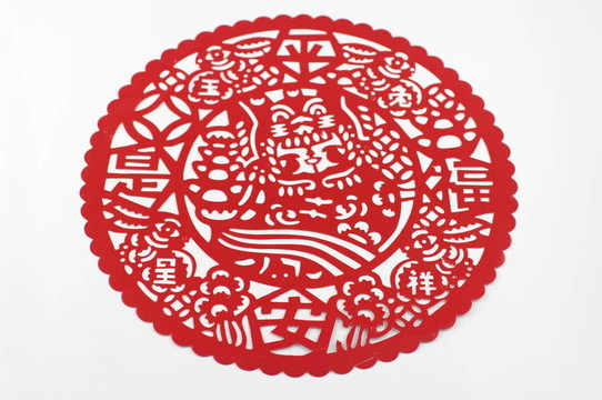 一幅中國(guó)剪紙