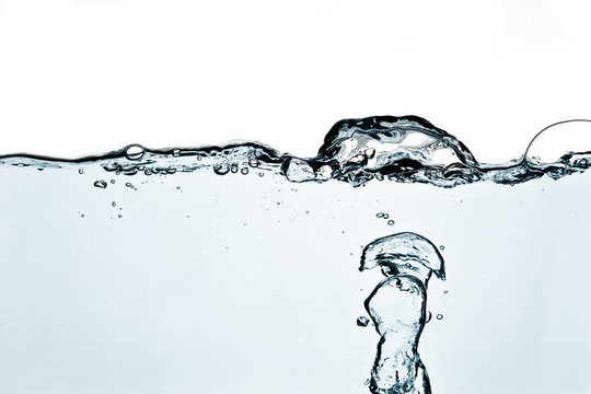 藍(lán)色的泡泡水